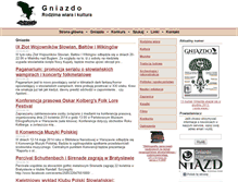Tablet Screenshot of gniazdo.rodzimowiercy.pl